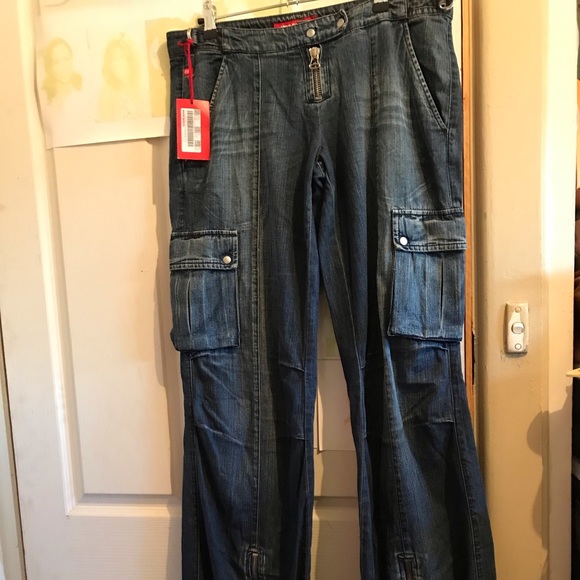 Miss Sixty Blue Denim Jeans Size 28 NWT - Picture 2 of 11